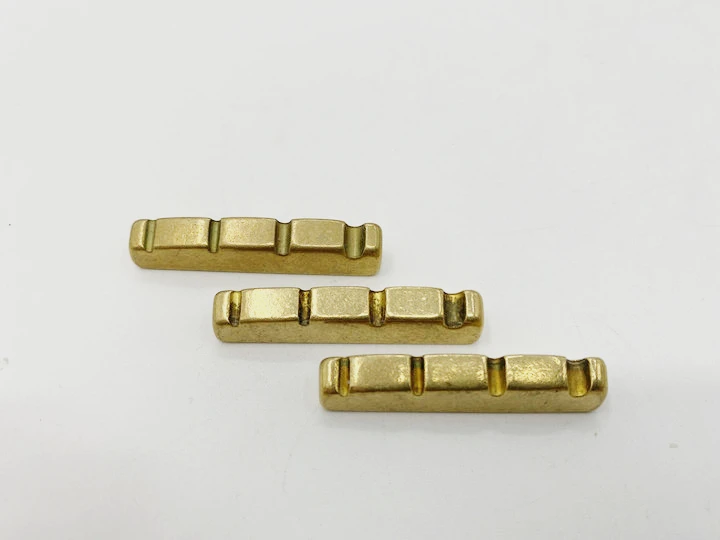 brass nut for 4 string electric bass guitar  korea made High quality price is for one piece