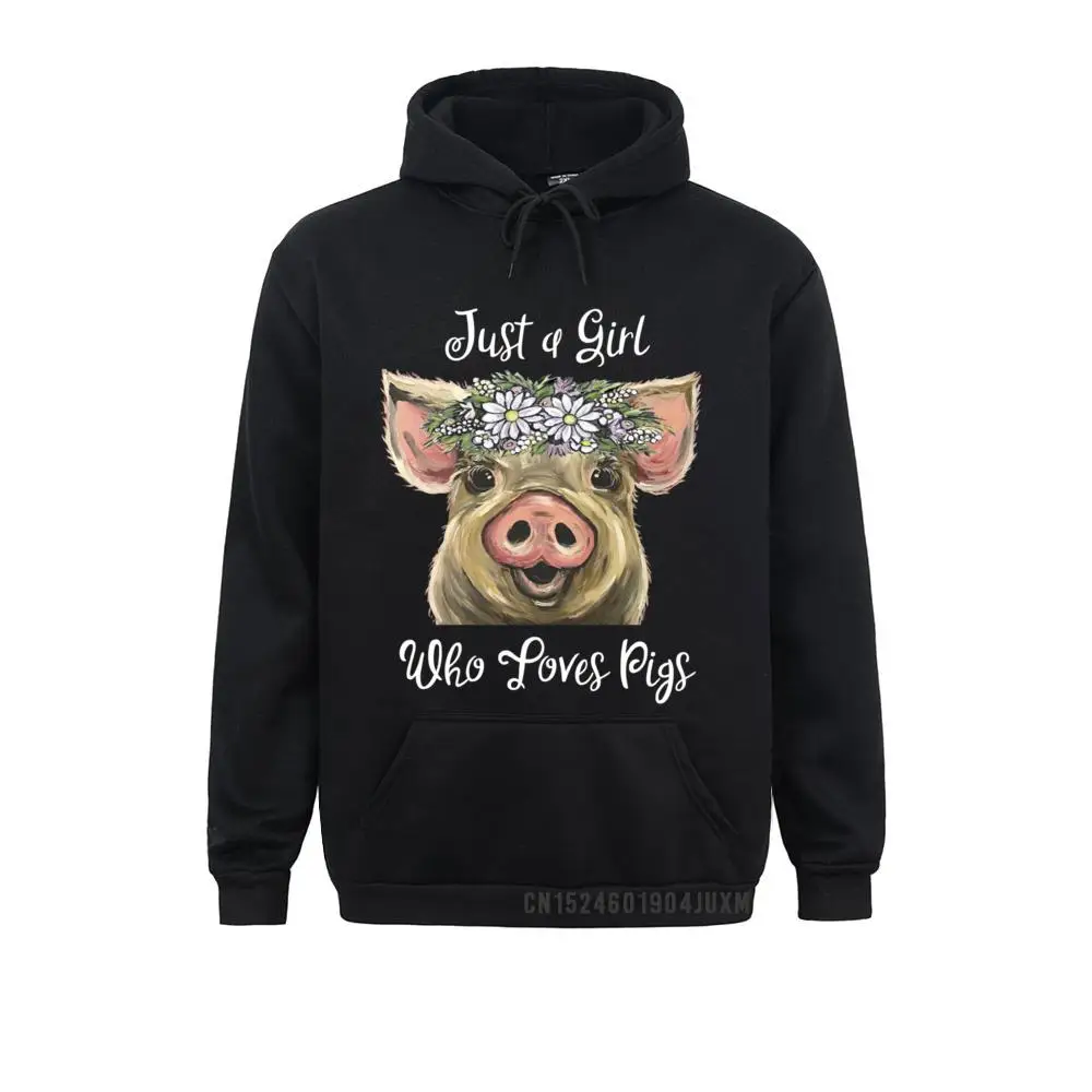 

Retro Just A Girl Who Loves Pigs Cute Pig Pig Over Gift Manga Sweatshirts Mother Day Hoodies For Boys Clothes Classic