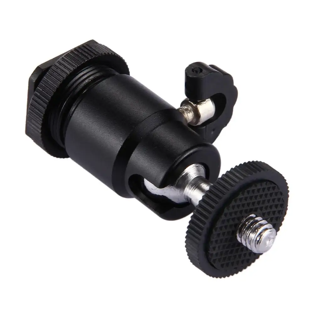 Mini tripod Ball Head of 360 Swivel DSLR Camera Tripod Dsr +1/4"Screw Mount Stand Mini BallHead for camera tripod ballhead L3FE