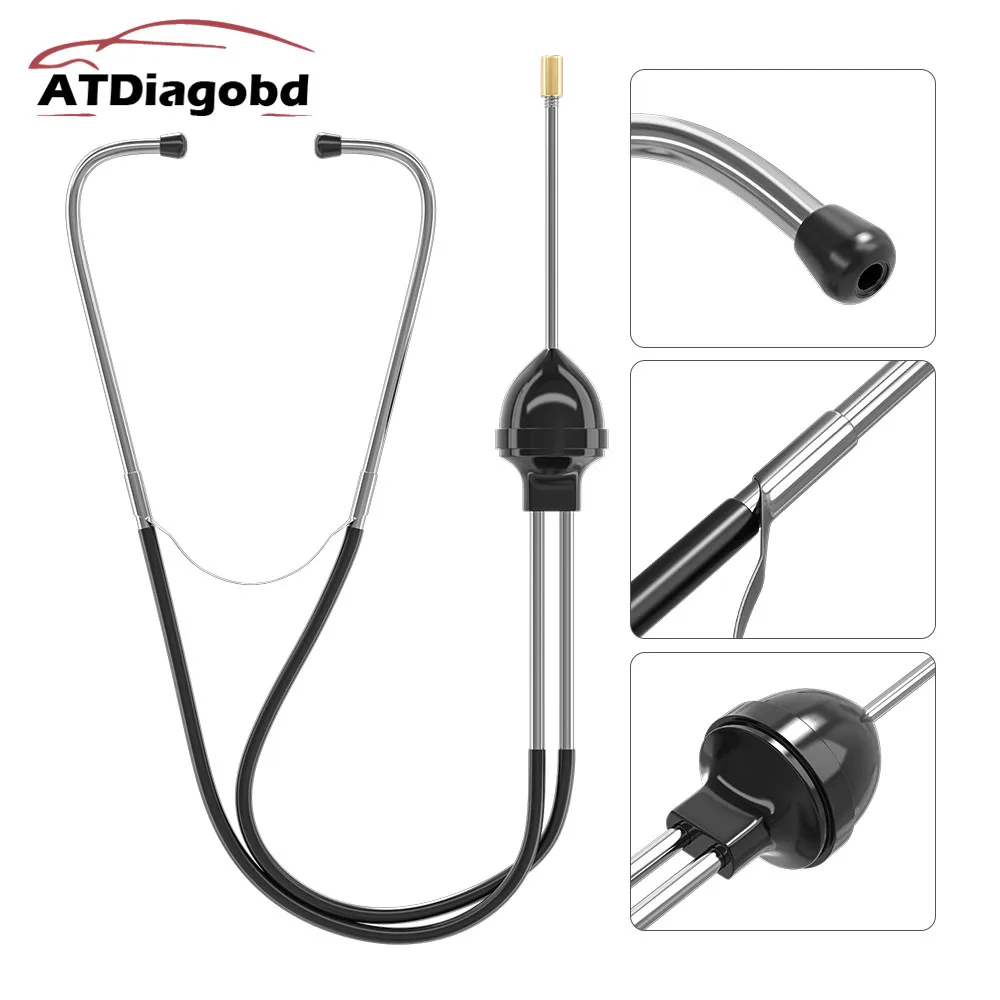 أحدث سيارة اسطوانة السماعة أداة تشخيصية محرك اسطوانة اختبار الضوضاء كاشف السيارات جهاز تشخيص الصوت غير الطبيعي #1