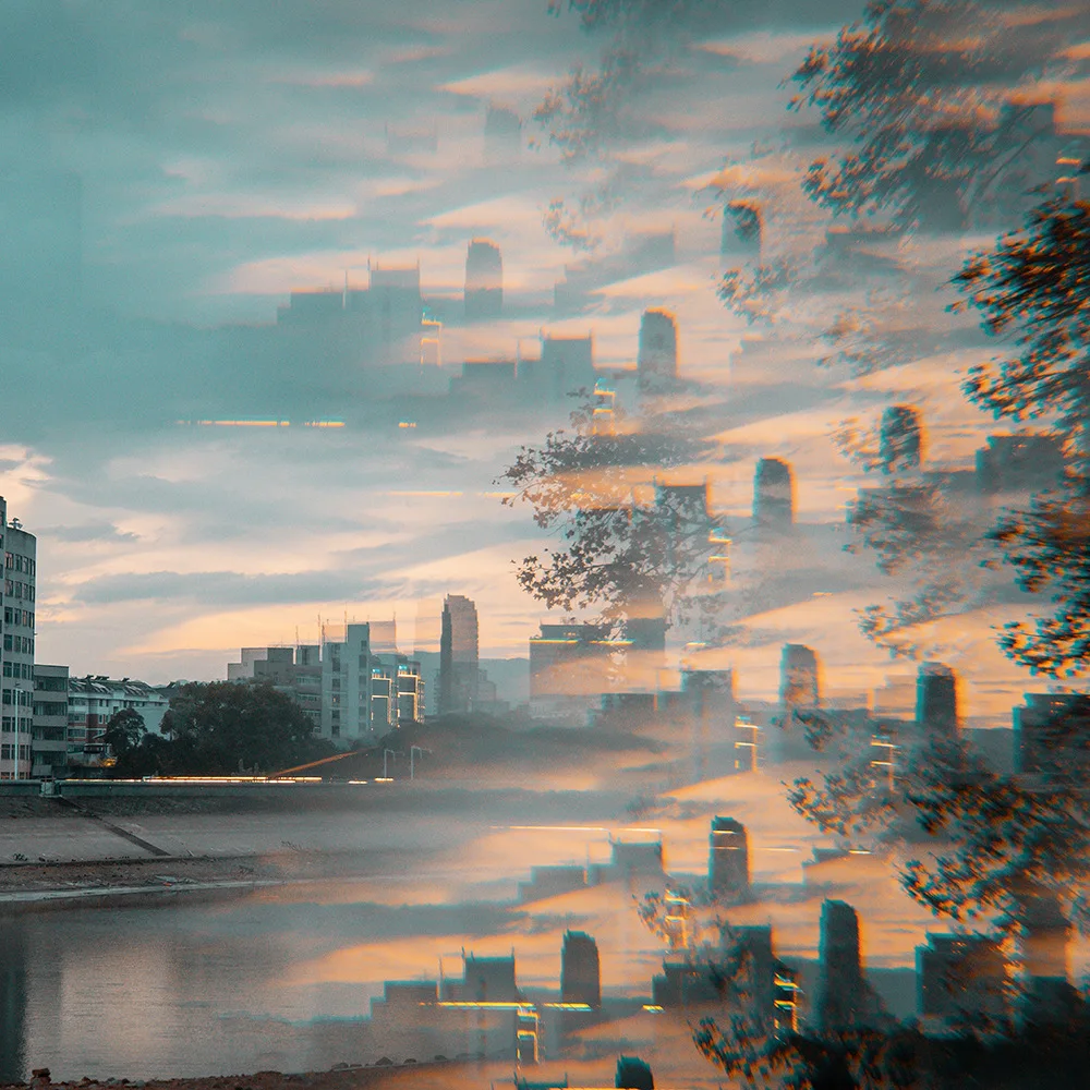 77 мм полулунный калейдоскоп Специальный Фрактальный фильтр для камеры размытый передний план dslr Объектив Аксессуары для SLR-камер