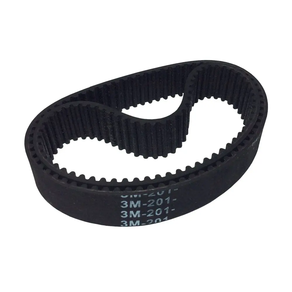 

HTD 3M Round Rubber Timing Belts Closed-Loop 339/342/345/348/354/366/369/375/381/384/399mm Length 6/10/15mm Width Drive Belts