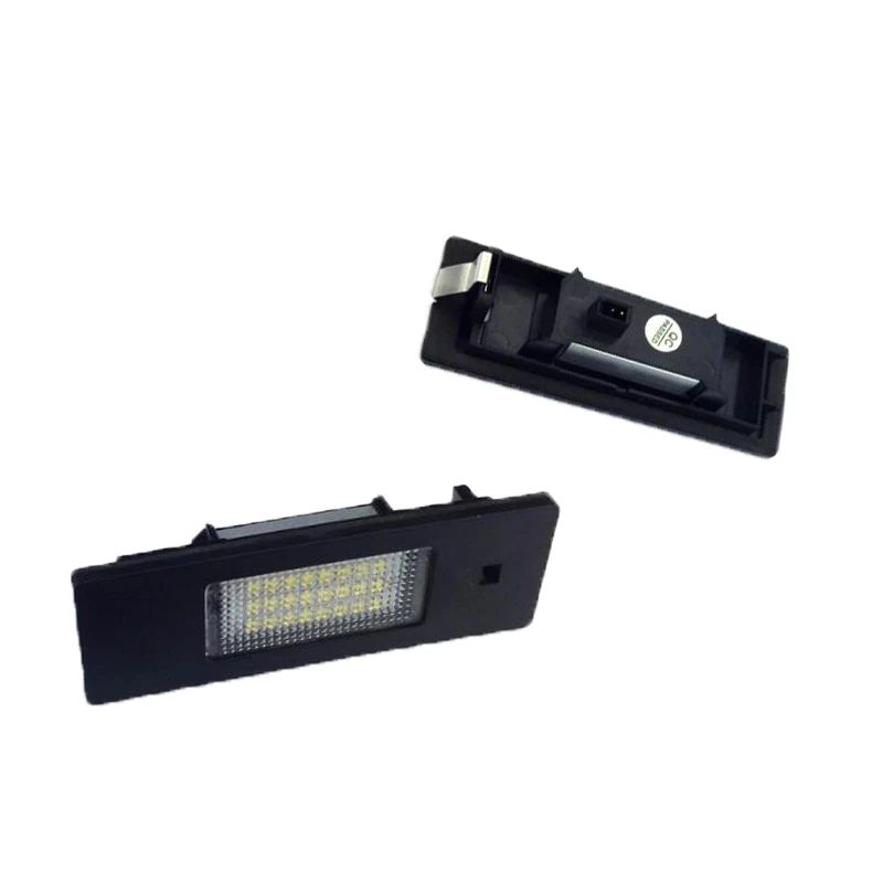 2Pcs Canbus Led Number Plate For BMW Number License Plate Light E81 E87 E87N F20 6 Series E63 E64 F06 Z4 I3 X2 K48 Gran Coupe