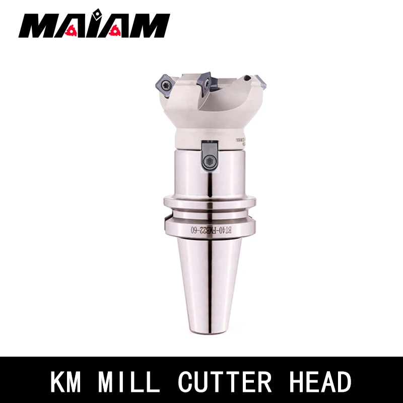 km k12 cutter head shock-resistant k12 face mill cutter head for SEHT1204 SEHT 12 04 milling cutter insert 50 63 80 100 160 200