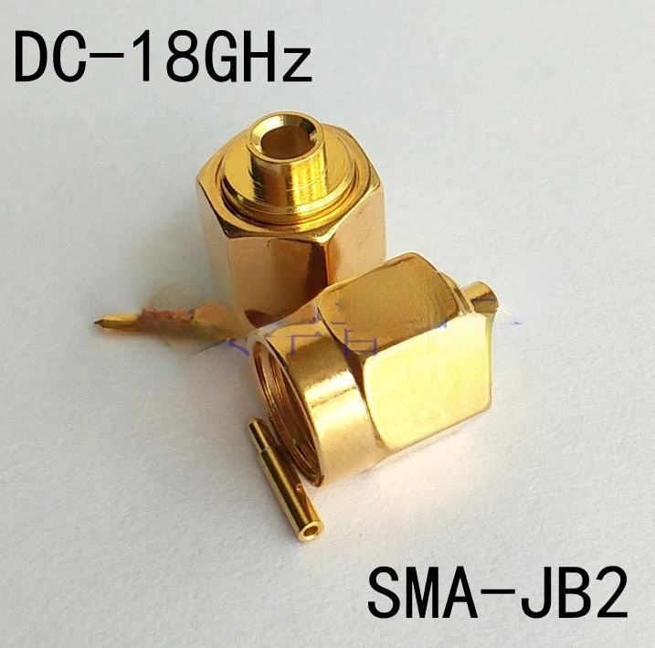 3Pcs SMA-JB2 SMA-JB3 RF Connector SMA Male RF Coaxial Connector 18G High Frequency Connector