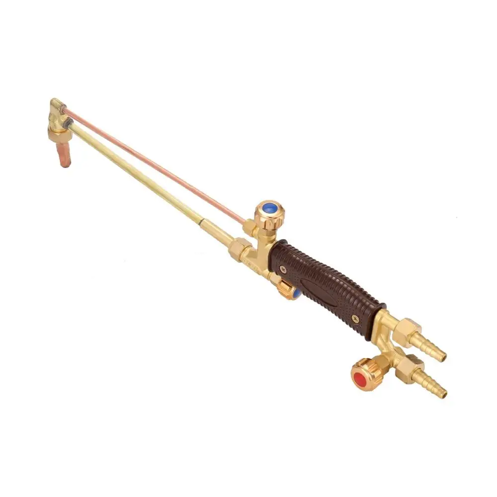 High Power Windproof Copper Hot Flame Adjustable Injection-type Cutting Torch with Standard Air Inlets
