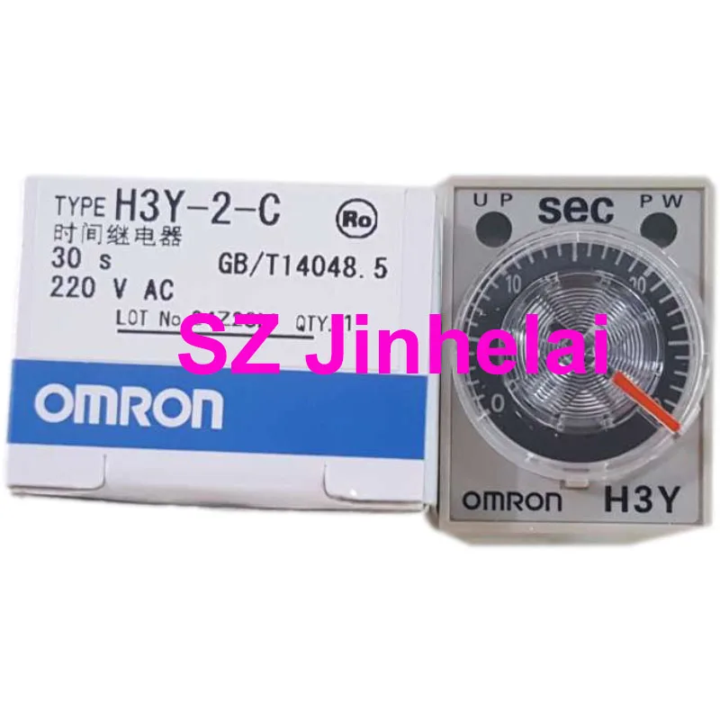 OMRON H3Y-2-C  30S  60S 220VAC Authentic original Delay Timer Relay Time on Relay реле времени