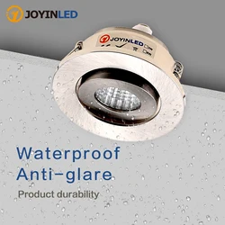 Recessed Waterproof  Downlights IP65 COB Adjustable Mini Spot light for Cree LED Chip Dimmable Bathroom Outdoor Home Lighting