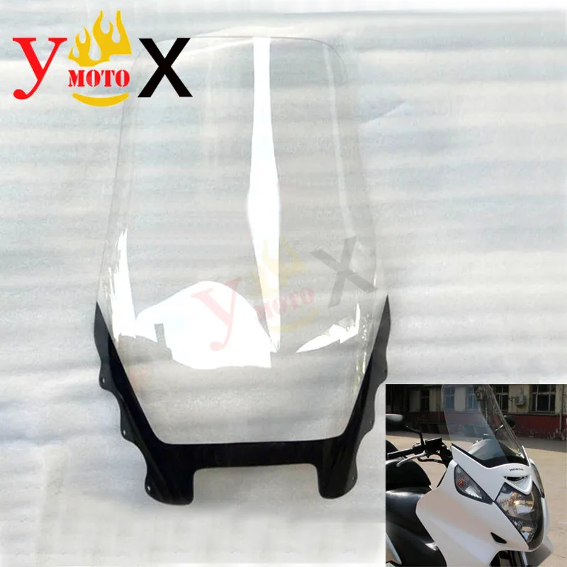 Maxi Scooter Motorcycle Clear ABS Windscreen Windshield Front Deflector For Honda Silver Wing 400 600 GT400 GT600 2001-2007 2002