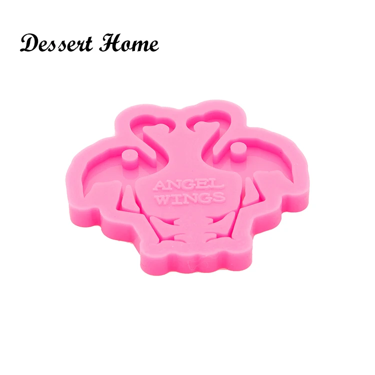 DY0629 Flamingo Earrings Epoxy Resin Molds For Jewelry Diy Silicone Keychain Necklace Decoration Shiny Glossy