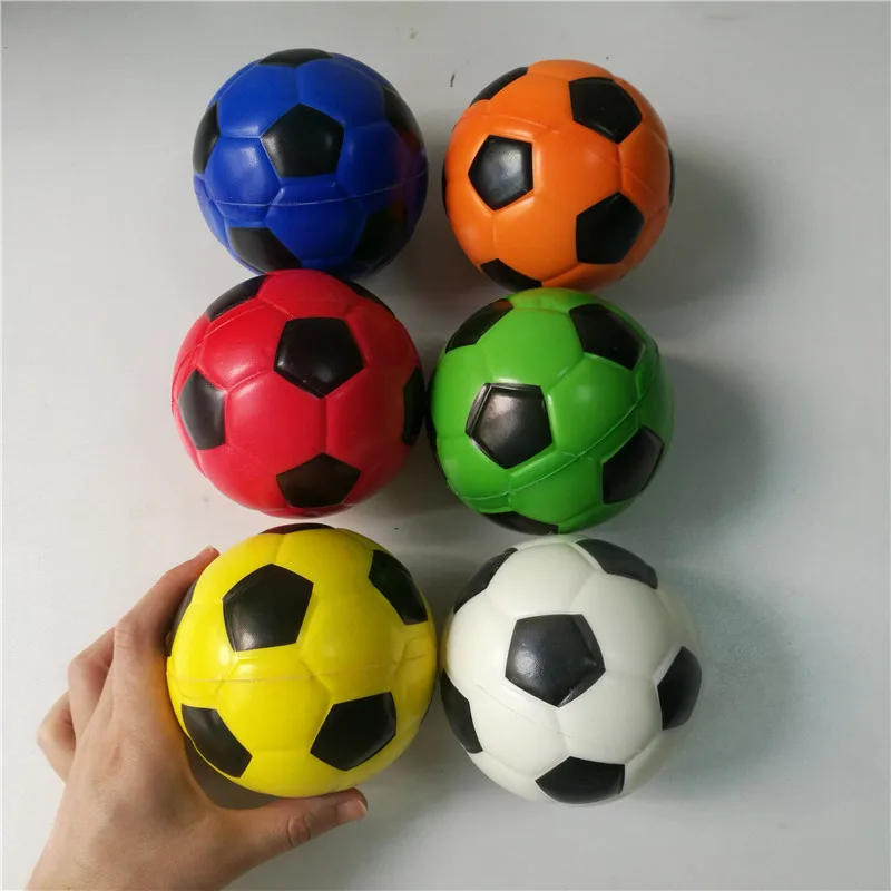 10cm Foam Toy Football Anti Stress Balls Baby Toy Balls Squeeze Soft Toys for Kids Children