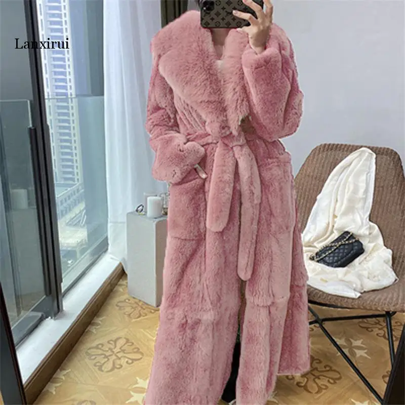 

Women Winter Jackets Faux Fur Coat Warm Thick Loose Plush Coat Oversize Jackets Winter Women Long Fur Coats Women Fluffy Jacket