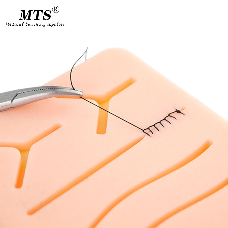 MTS Biological Dissection Tools Suture Silicone Thread Laboratory Equipment Tools Scissors Tweezers Knife Handle image 4