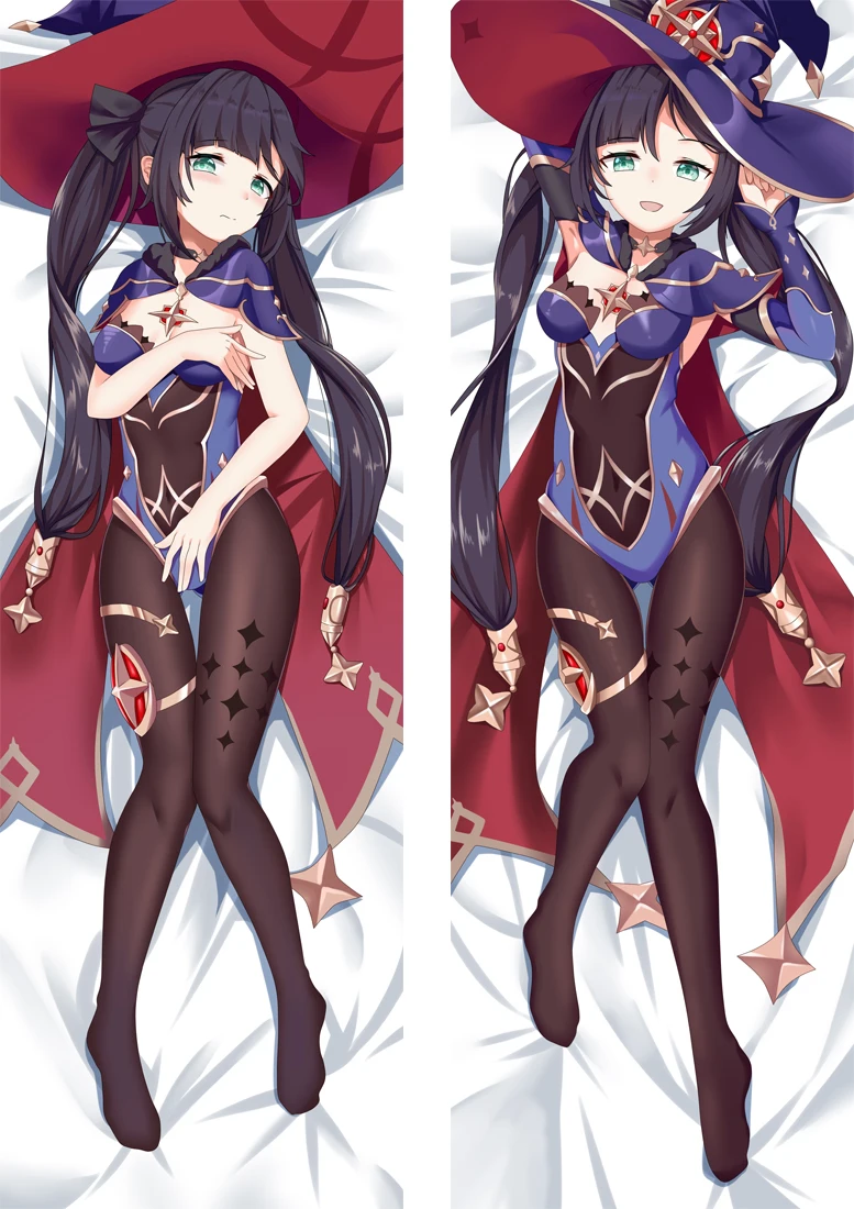 

Аниме Genshin Impact Mona Dakimakura обнимающая Подушка Наволочка