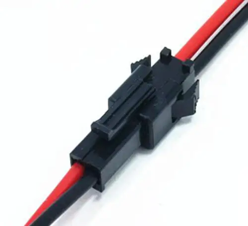 Imagen 2 del producto 10 pares/20 piezas conectores macho hembra de Cable de enchufe SM de 2 pines para lámpara de cinta de luz LED