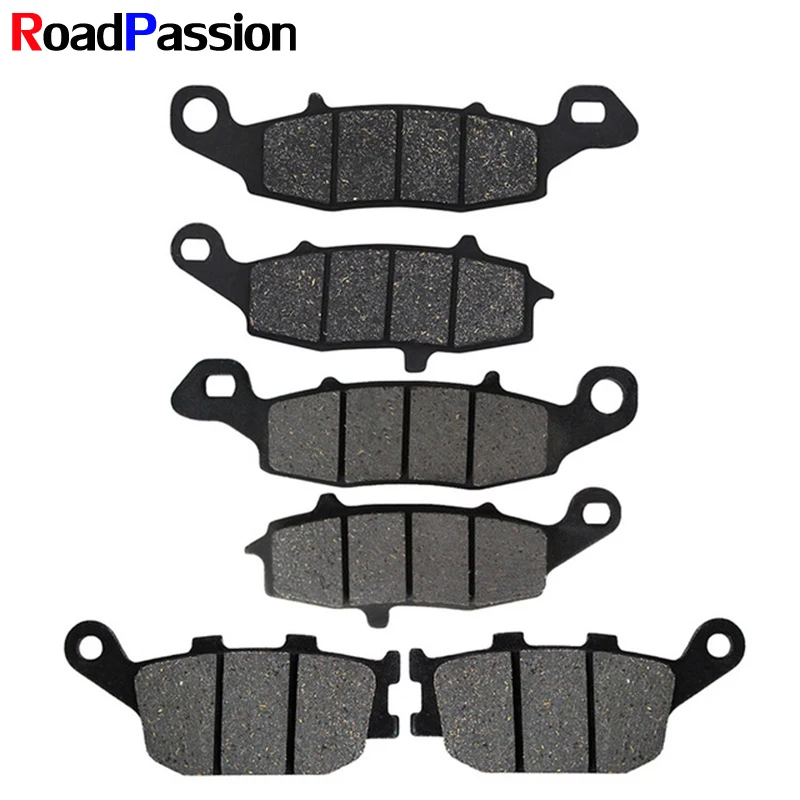 

Road Passion For KAWASAKI Brake Pads Disks Front Rear ZR-X 400 E3 ER-6F Ninja 650 ER-6N ER650 Z750 ZR750J Z750S ZR750K KLE650