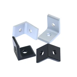 2020 3030 4040 4545 aluminium Extrusion Profil Aluminium Legierung 2 Loch 90 degreee Innen Ecke Halterung Pack of 10