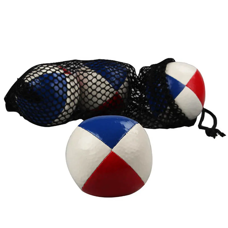 Juego de red profesional para malabares, pelota para acrobacias, juguete educativo para niños, deportes divertidos, pelota para malabares suave de Pu, 3 uds.