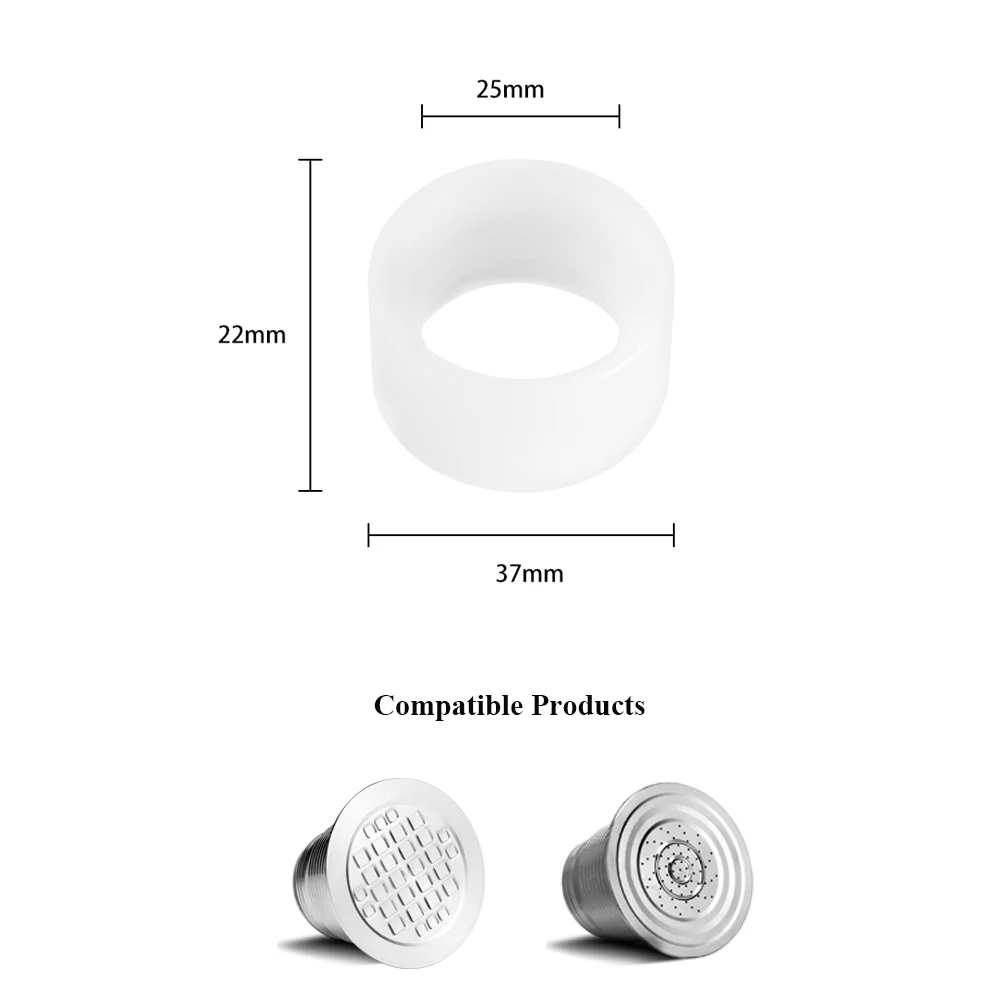 Coffee Tool For Nespresso/For Caffitaly/illy/Cafissimo/Lavazzaa Esspresso PointCoffee Capsule O-ring Powers Fillter Tool