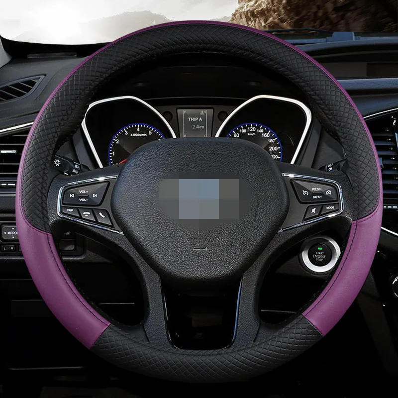 Massage Car Steering Wheel Cover Fit Most Cars Styling For Lada Kalina Vesta Accessories Priora Largus steering wheel Covers