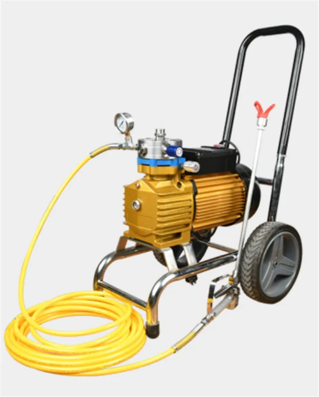 

4500W/22L Big Flow Doubel Guns High-pressure Airless Wall Paint Spraying Machine For Latex Paint emulsion varnish Coating Paint