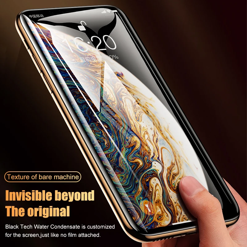 Beschermende Hydrogel Film Voor Iphone 11 12 Pro Xs Max X Xr Screen Protector Beschermende Film Voor Iphone 8 7 6 Plus Se 2 (Geen Glas)