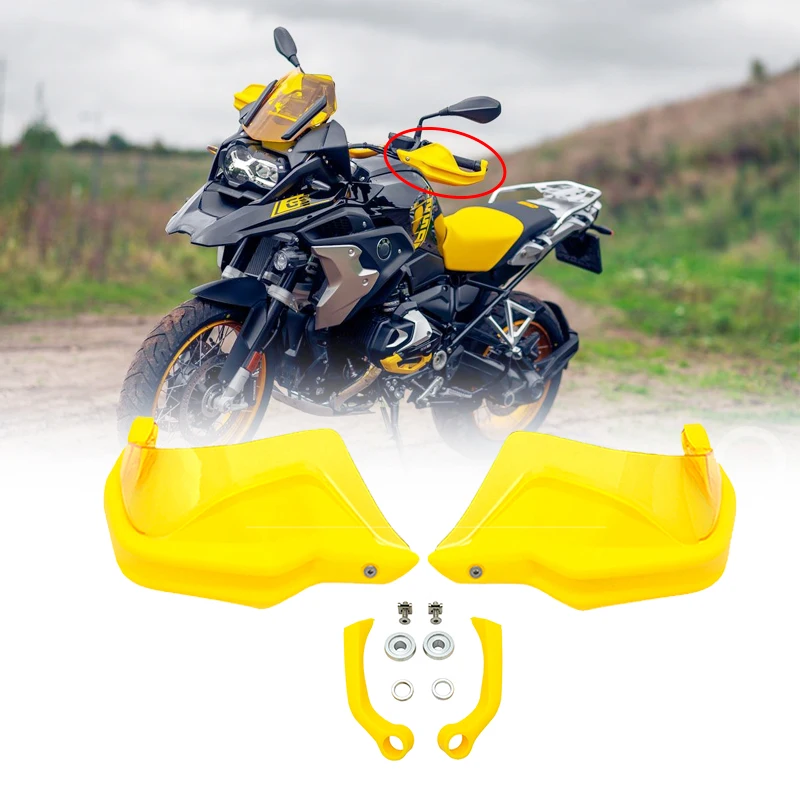 

R1250GS 40th Anniversary Edition Handguard Shield Hand Guard Protector Windshield For BMW R 1250 GS LC ADV Adventure 2019-2021