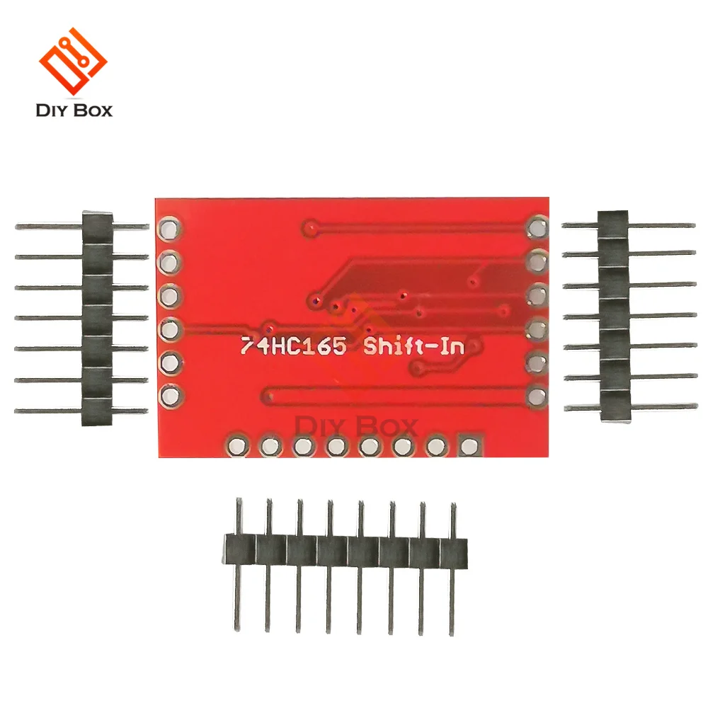 1/2/5pcs 74HC595 DC3.3-5V Expansion Board Module Shift Register With Needle