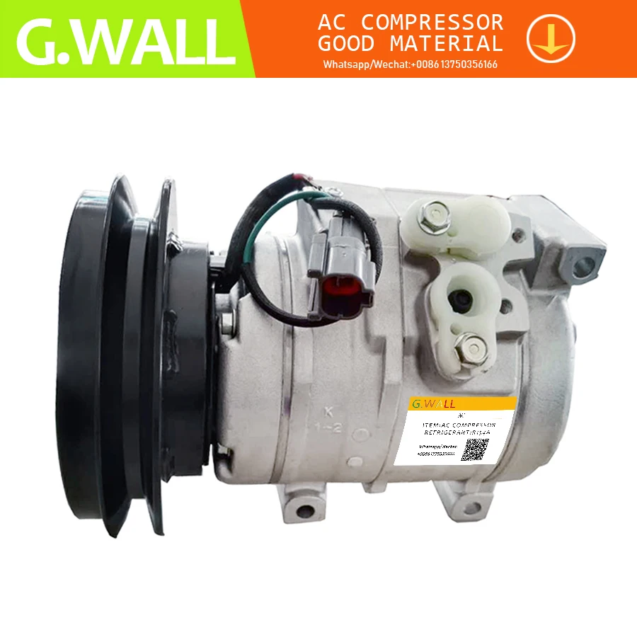 10S15C AC Compressor For Car John Deere Komatsu Excavator 447220-4052 247300-0510 421-07-31221 447170-9100