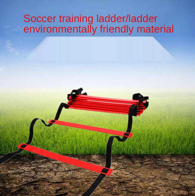 Football training agility ladder 6 meters 12 agility football training speed ladder plastic energy ladder pace training ladder