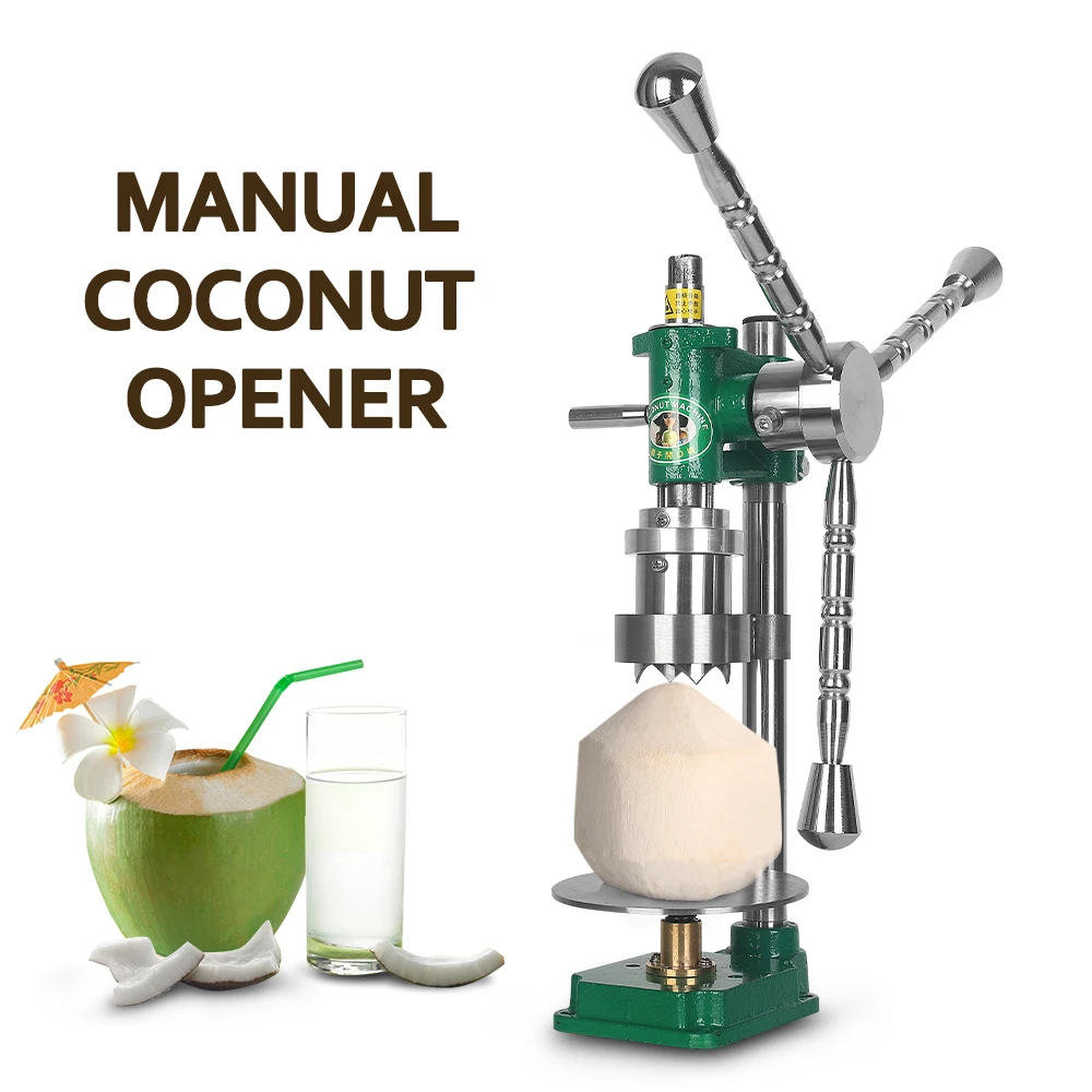 

Manual Opening Machine Stainless Steel Cover the Trigger Machine Labor-Saving Coconut Milk Punching Machine wine opener