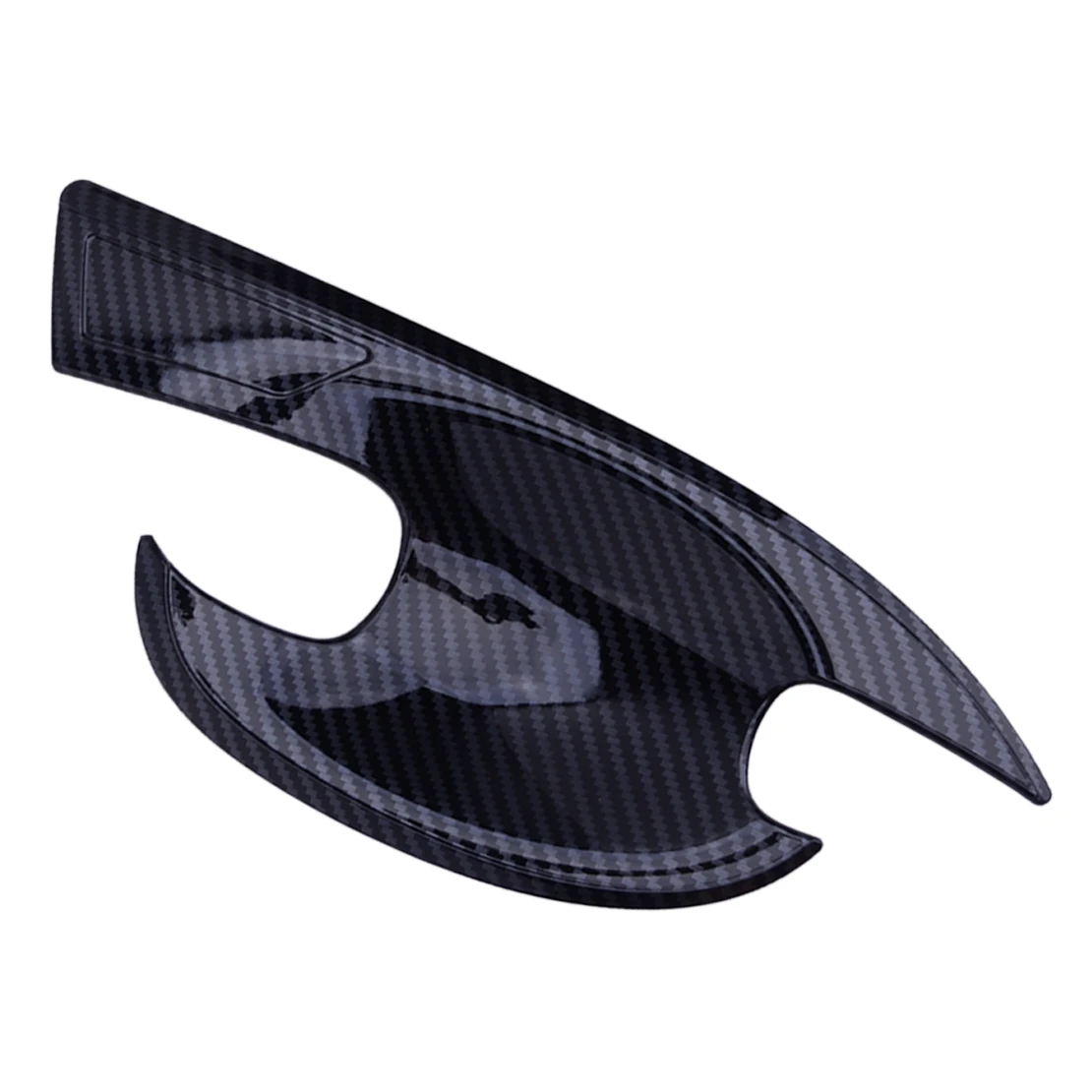 ABS Carbon Fiber Style Black Exterior Outer Door Handle Bowl Cover Trim Fit for Mazda3 Mazda6 2013 2014 2015 2016 2017 2018