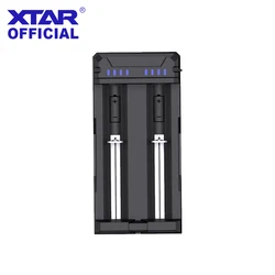 Xtarリチウムイオン電池充電器,充電式,1.2v,aa aaa a cc c sc,18350 18500 18700 21700 18650