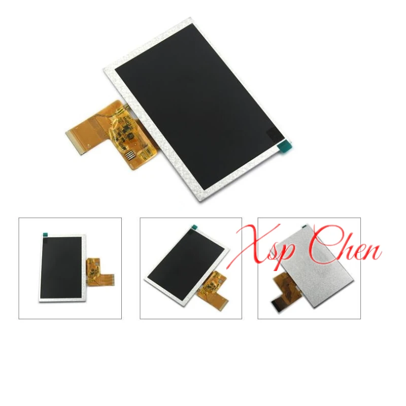 Free shipping 5inch 40pins HD LCD screen 800x480 rgb display LCD with touch screen for MP4 GPS replace it