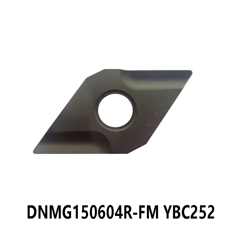 

100% Original DNMG150604R-FM YBC252 DNMG150604 DNMG 150604 Carbide Inserts for Steel CNC Lathe Cutter Turning Tools