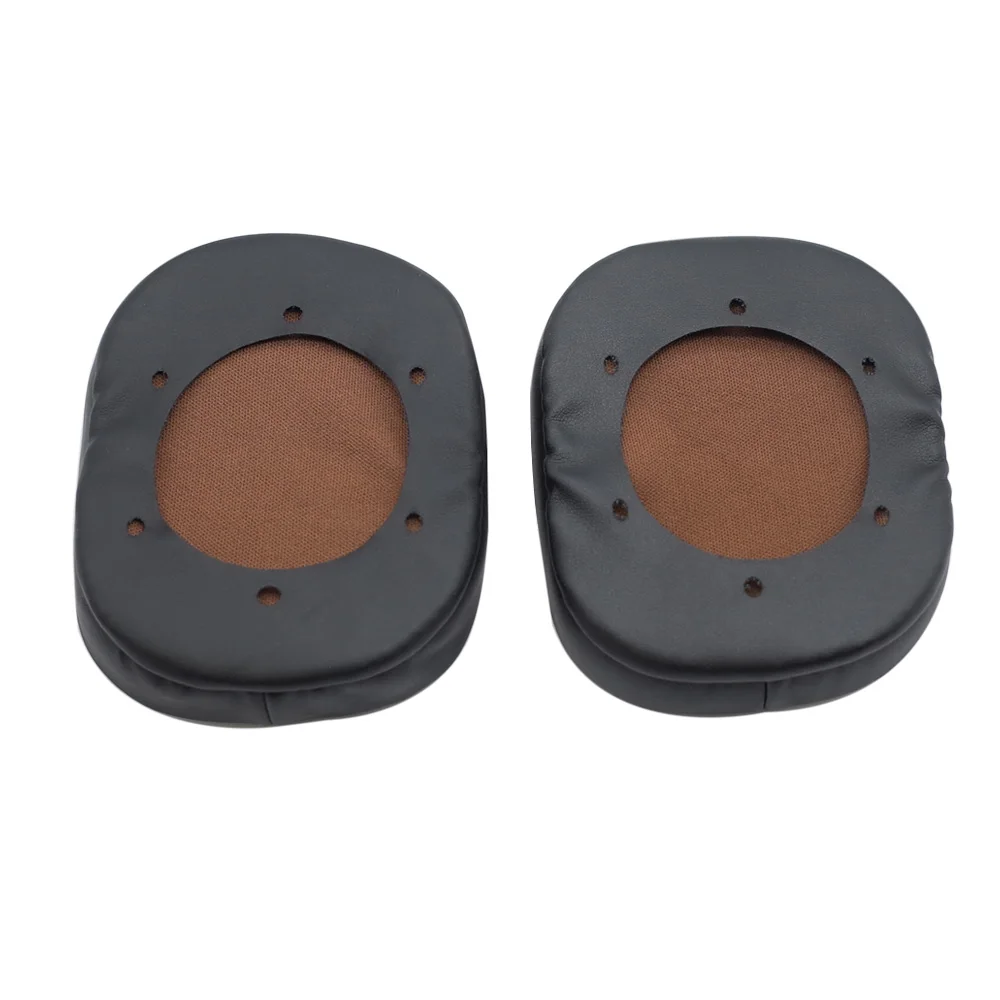 Parti di riparazione di ricambio cuscinetti auricolari in spugna per cuffie Xiberia K10 cuscini in pelle marrone PU
