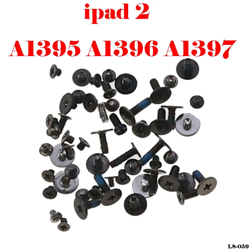 1 set baut dalam iPad, untuk iPad 2/3/4/5/mini Pro 9.7 10.5 11 12.9 Air 3 motherboard full sekrup lengan pengganti