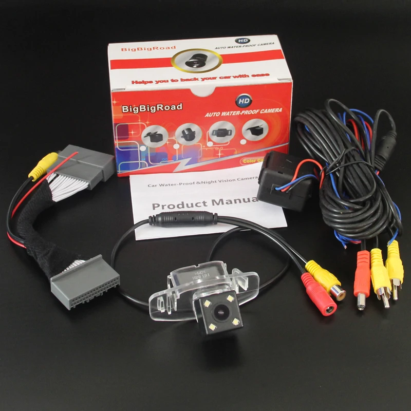 Car Back Up Reverse Camera Rear View Camera Sets / RCA & Original Screen Compatible For Honda Civic FB EXI 2011~2016