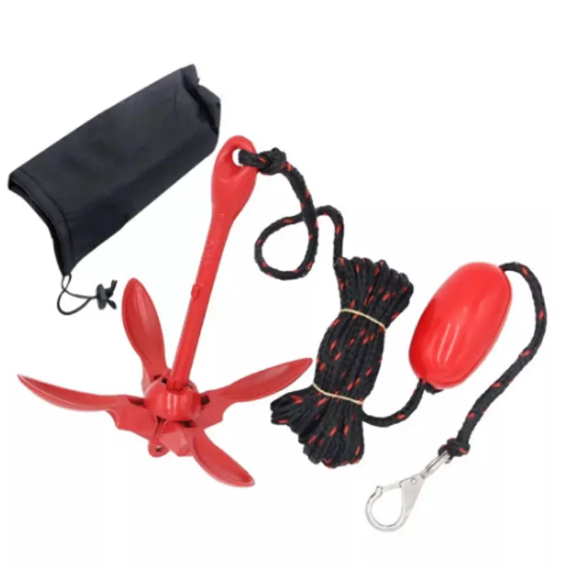 ISURE MARINE 1.5kg/3.5lb Portable Folding Anchor Buoy Kit For Kayak Canoe Dinghy Fishing Hot Boat Accessories