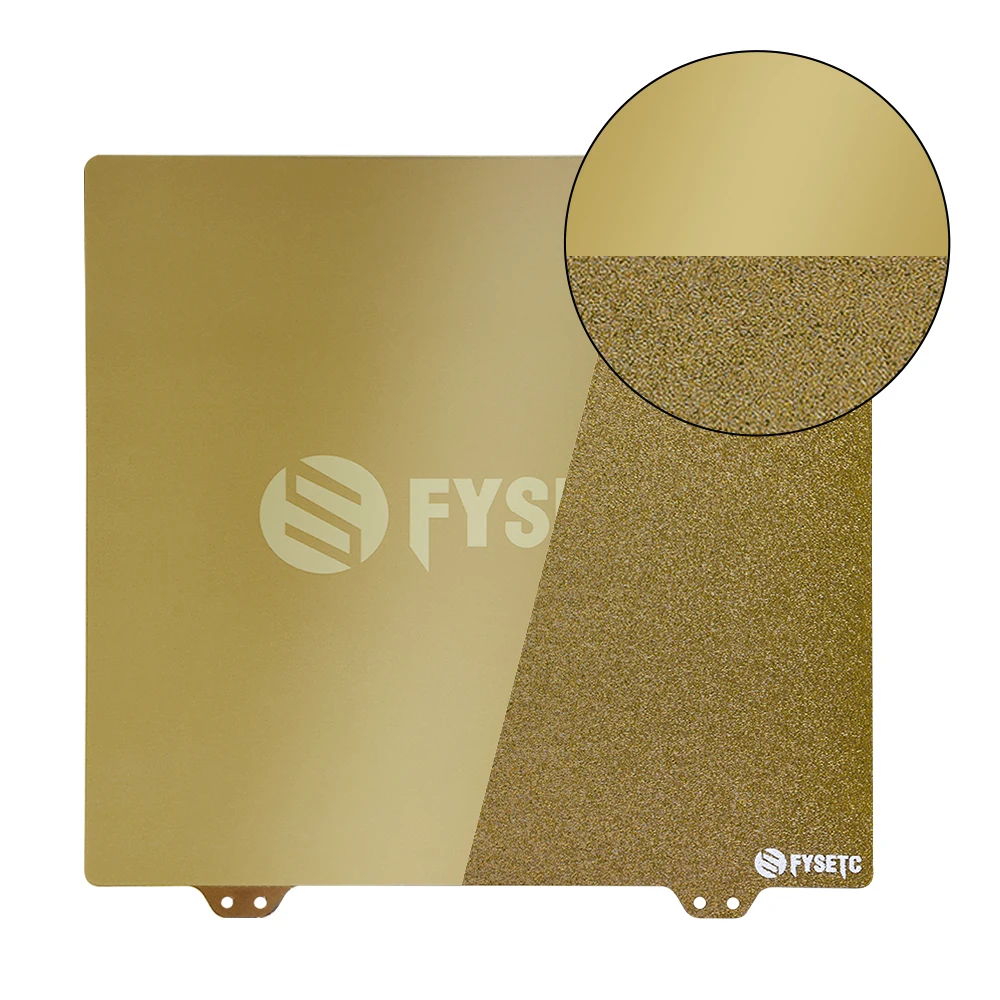 FYSETC JanusBPS Verwijdering Lente Dubbelzijdig Staalplaat Vooraf Toegepast PEI 235/310/355/377mm MK52 Voor Voron MK3S 3d Printer Hot Bed