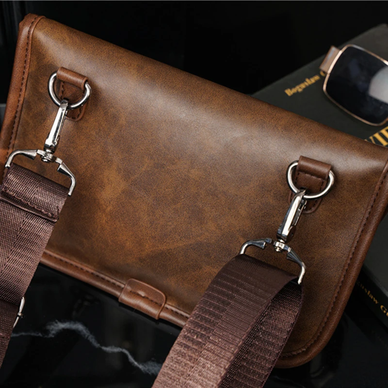 Vintage Crossbody Bags Men Messenger Bag 2021 New Fashion Men\'s Shoulder Bags Messenger Bag Crossbody Bags for Men Sling Bag