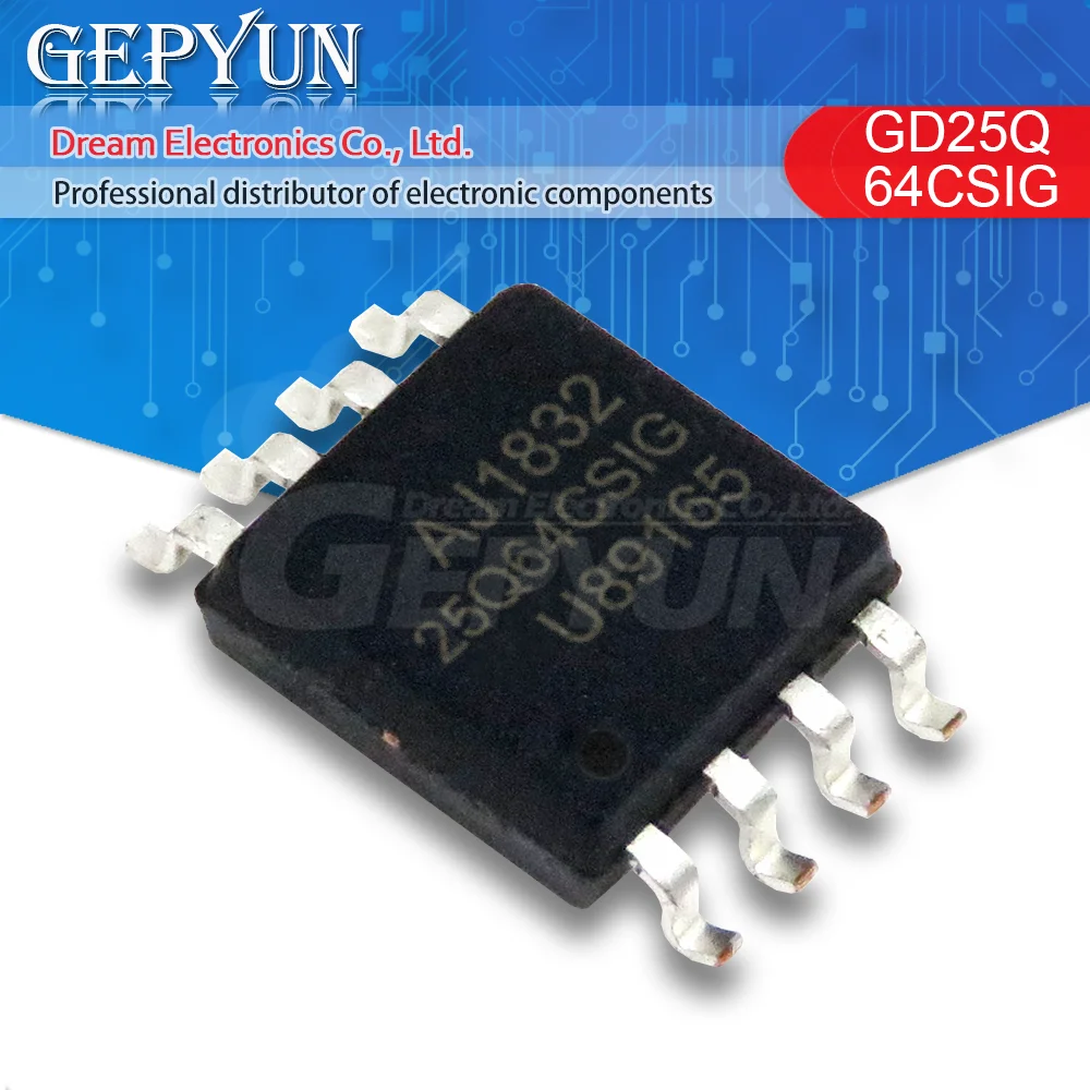 10PCS GD25Q64CSIG SOP-8 25Q64CSIG SOP8 25Q64SOP SMD In stock