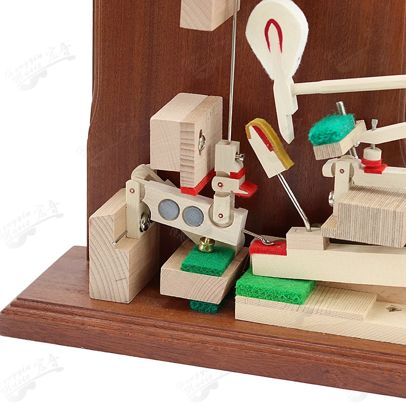 أدوات ضبط وصيانة البيانو 209 آلة سلسلة البيانو قطع غيار خشبية لحركة سدادة الصوت #6