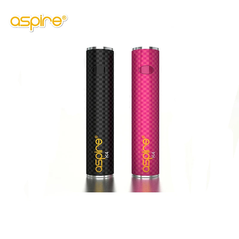 Aspire K4 Battery Electronic Cigarettes Quick Start Vape Pen Mod 2000mAh E-cigarette Vaperador Ecig Smoking Device Pink/Black