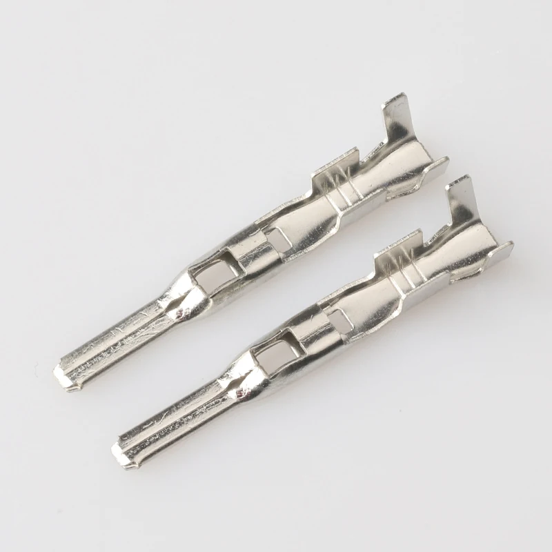 100PCS automobile terminal plug-in copper connector 2.8mm plug-in spring dj616a-2.8*0.8B