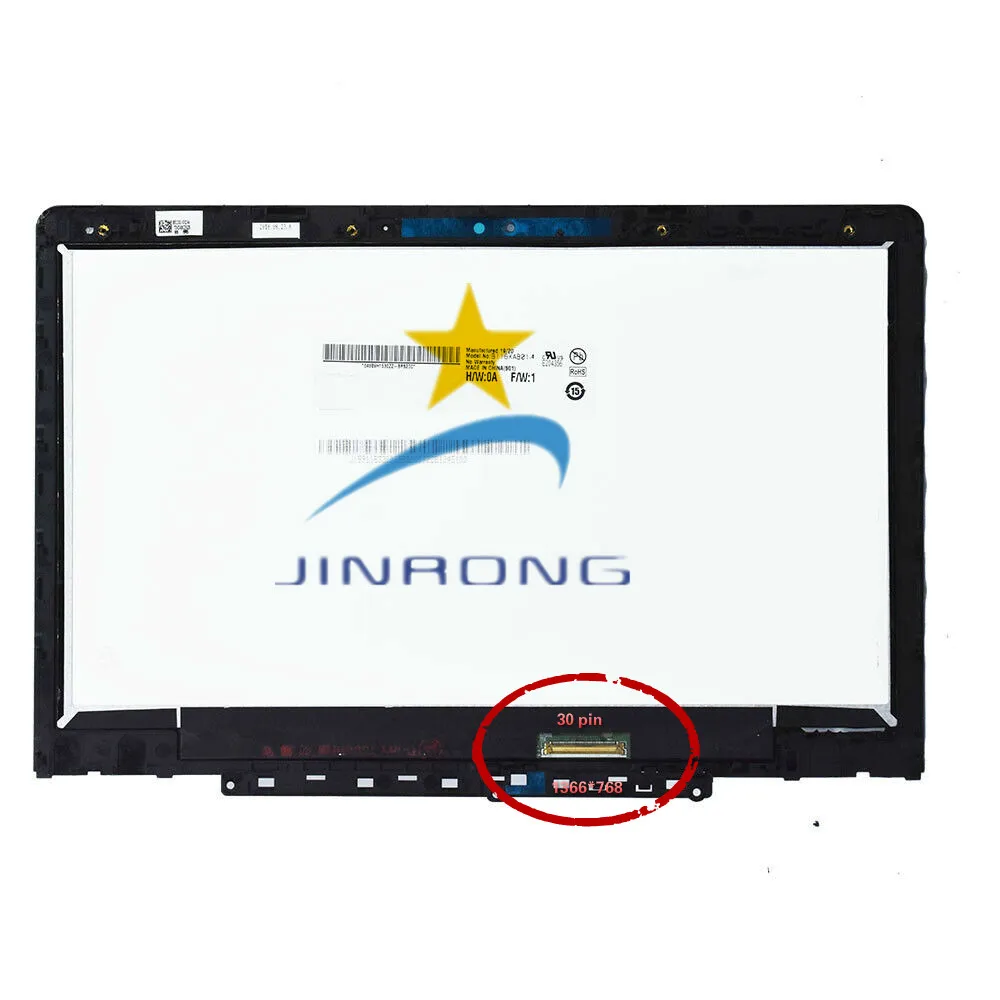 500E Original New Full  LEN  Chromebook 500E (81ES) HD 11.6'' LCD  LED Touch Screen Digitizer Assembly Bezel