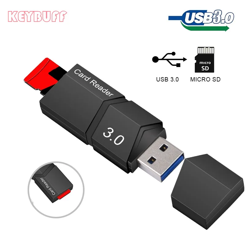 USB 3.0 قارئ بطاقات مايكرو محرك فلاش USB محول موصل عالية السرعة TF قارئ بطاقات الذاكرة قارئ microsd