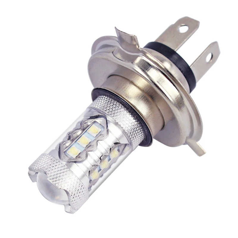 12V H4 H7 LED 80W 6000K Super Bright White LED Fog Lights Lamp Bulb Headlight for Car