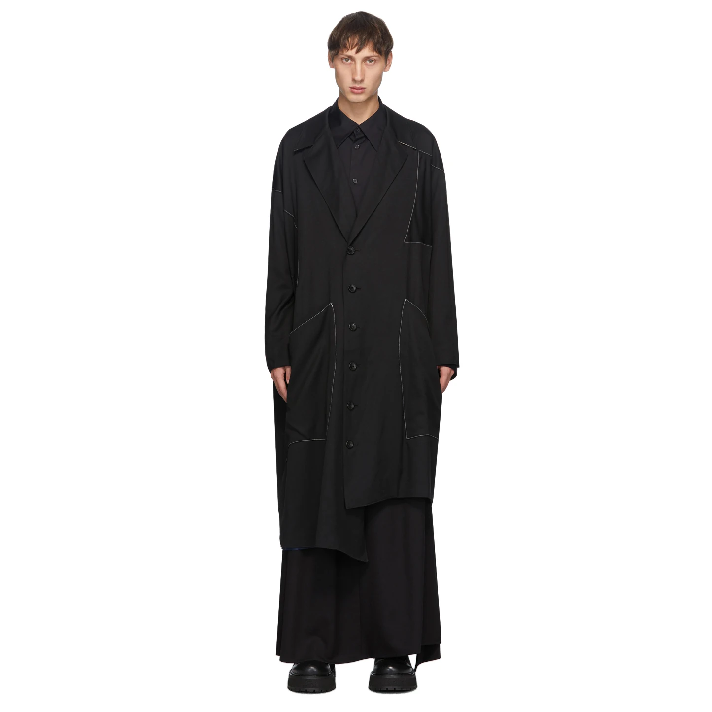 

S-6XL!!2020 men's new casual trench coat