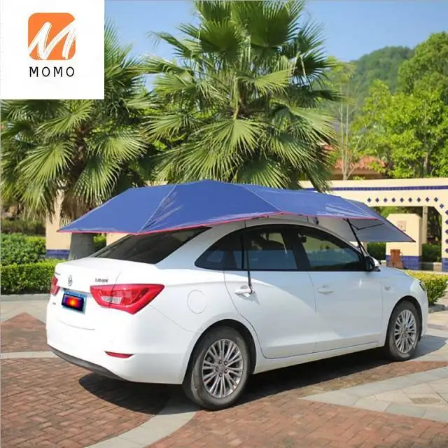 Hail Proof Snow Fing Fabric Automatic Retractable Waterproof Electrical Body Car Parking Tent Garage Covers Shelter